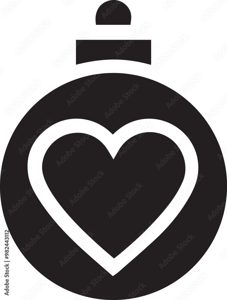 Love icon symbol vector image illustration
