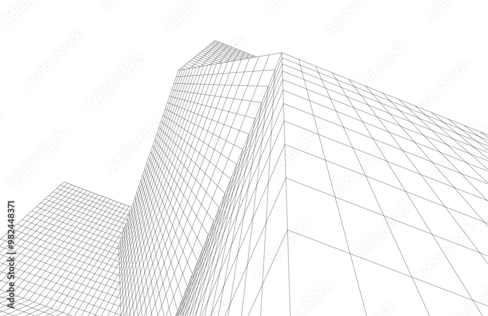 Architectural drawing digital backgroud 3d rendering Architectural drawing digital backgroud 3d rendering