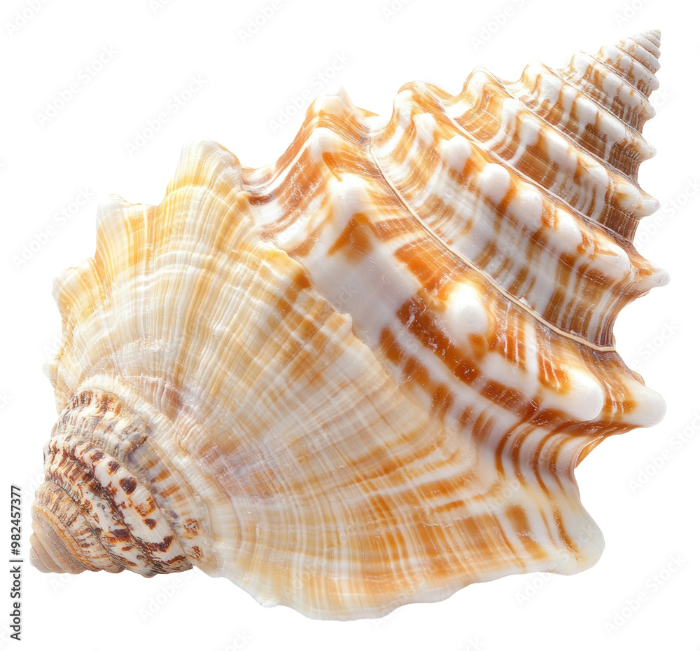 PNG Detailed view of a beautiful seashell on display PNG Detailed view of a beautiful seashell on display