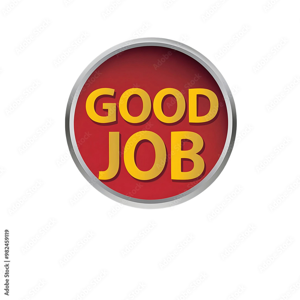 Good Job text on white background png file Good Job text on white background png file