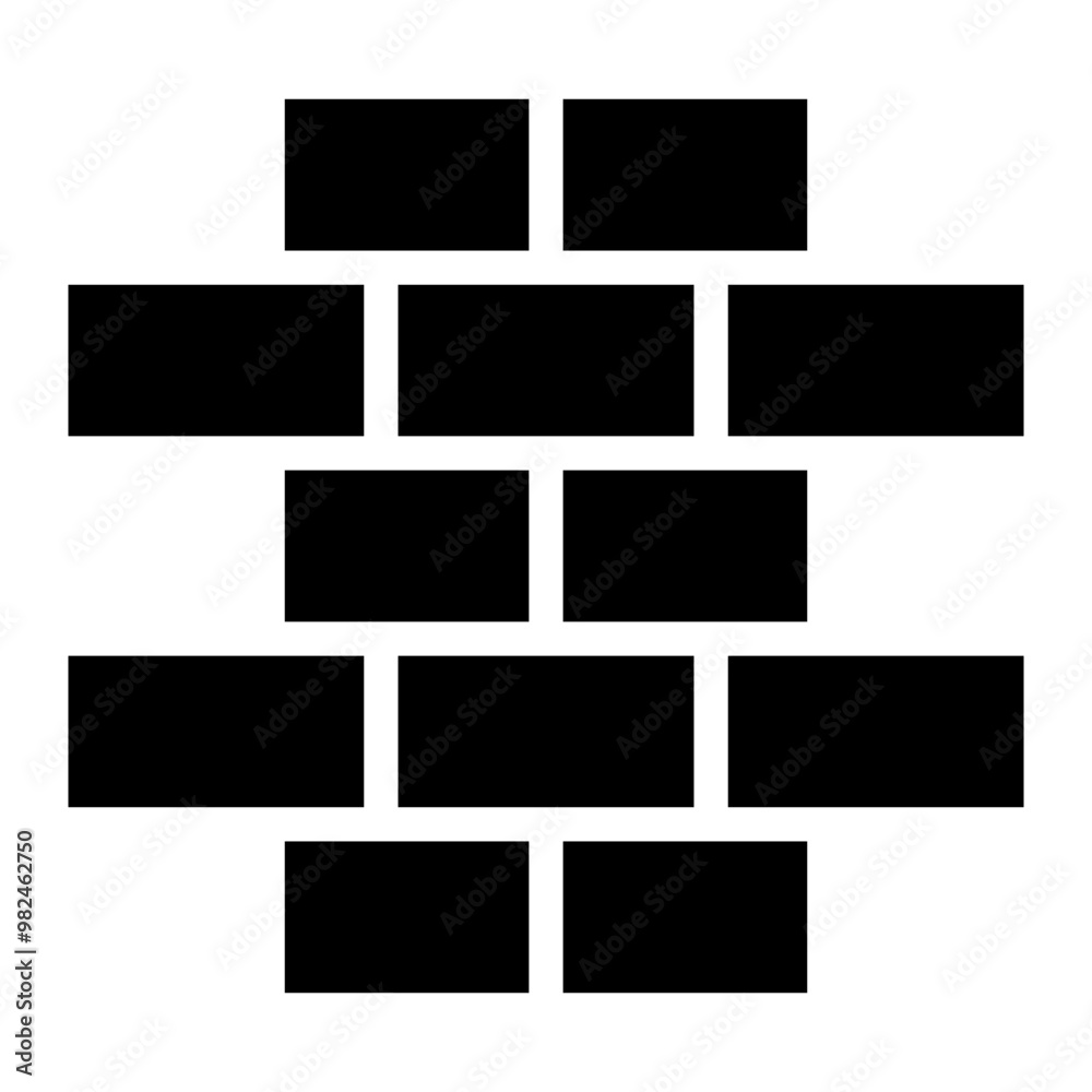 Naklejka premium column glyph icon