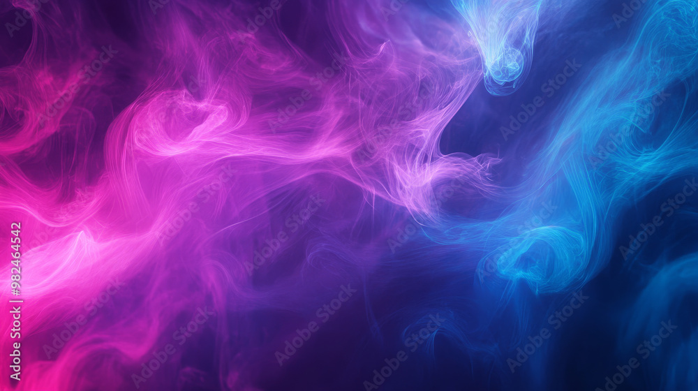 Bright, swirling clouds of neon cyan and magenta smoke twist dynamically, creating a vibrant abstract background with bold, flowing forms. Bright, swirling clouds of neon cyan and magenta smoke twist dynamically, creating a vibrant abstract background with bold, flowing forms.