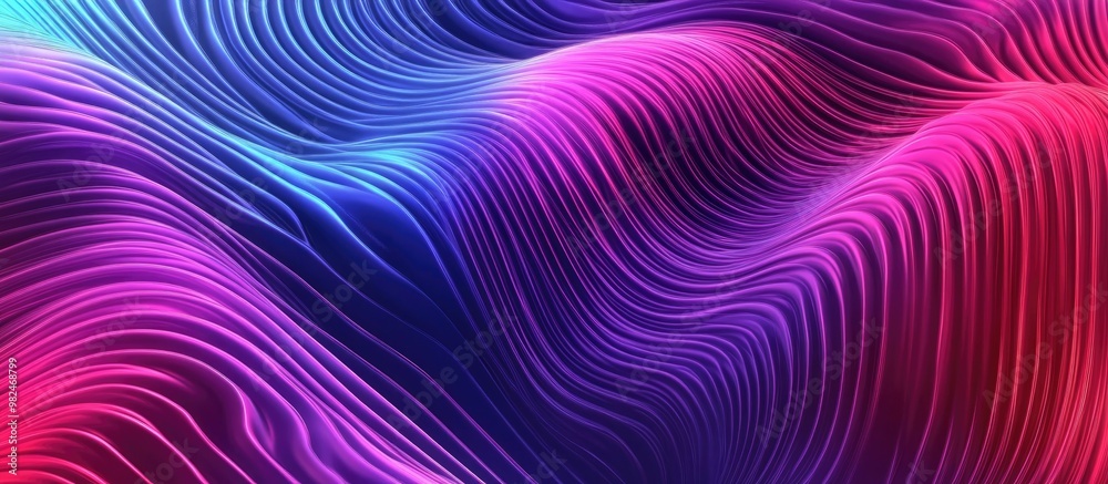 3D Rendering Of Abstract Neon Lines Elegant Background Vibrant Wallpaper 3D Rendering Of Abstract Neon Lines Elegant Background Vibrant Wallpaper