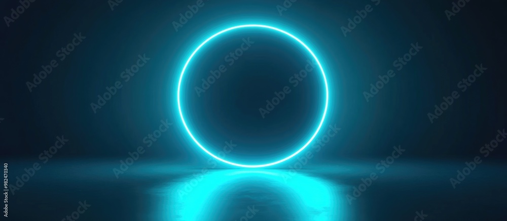 Blue Green Glowing Vaporwave Aesthetics With Synthwave And Cyberpunk Elements Circular Sphere Geometry In 3D With Copy Space Background Sci Fi Futuristic Design With Neon Light Colors Blue Green Glowing Vaporwave Aesthetics With Synthwave And Cyberpunk Elements Circular Sphere Geometry In 3D With Copy Space Background Sci Fi Futuristic Design With Neon Light Colors