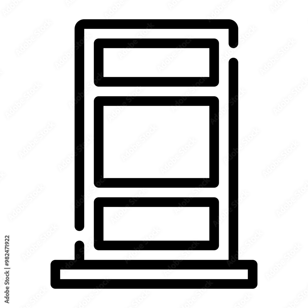 door line icon door line icon