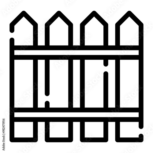 fence line icon