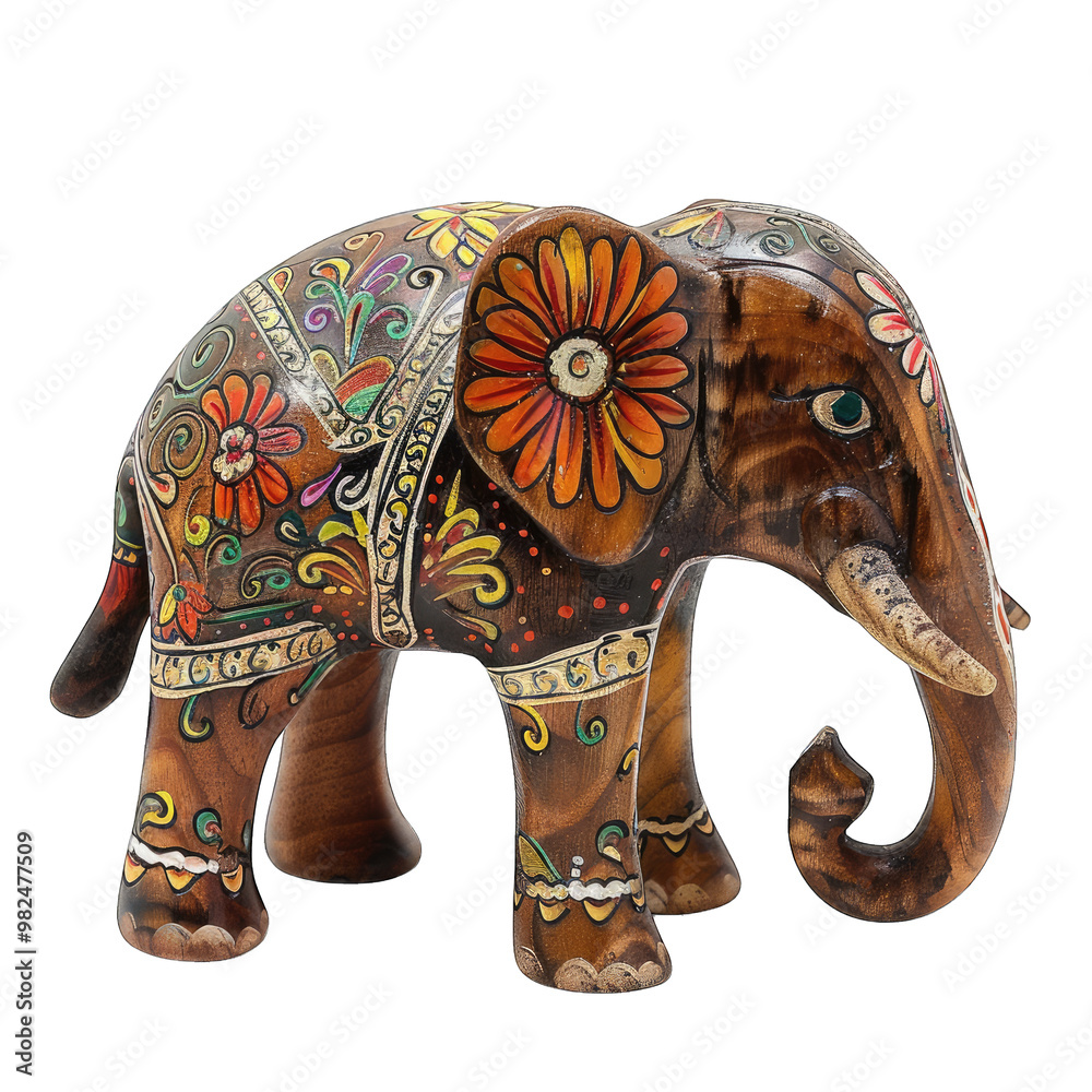 Obraz premium elephant isolated on transparent background png