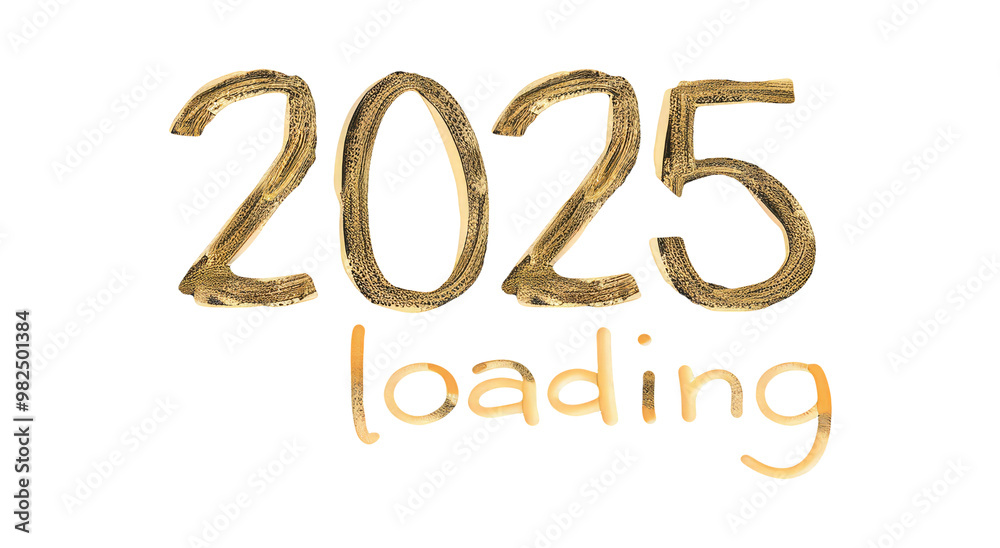 2025 Loading Isolated on Transparent Background 2025 Loading Isolated on Transparent Background