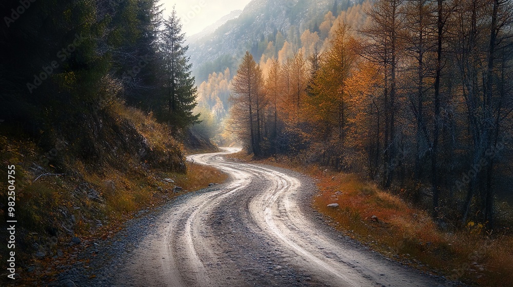 Fototapeta premium A road