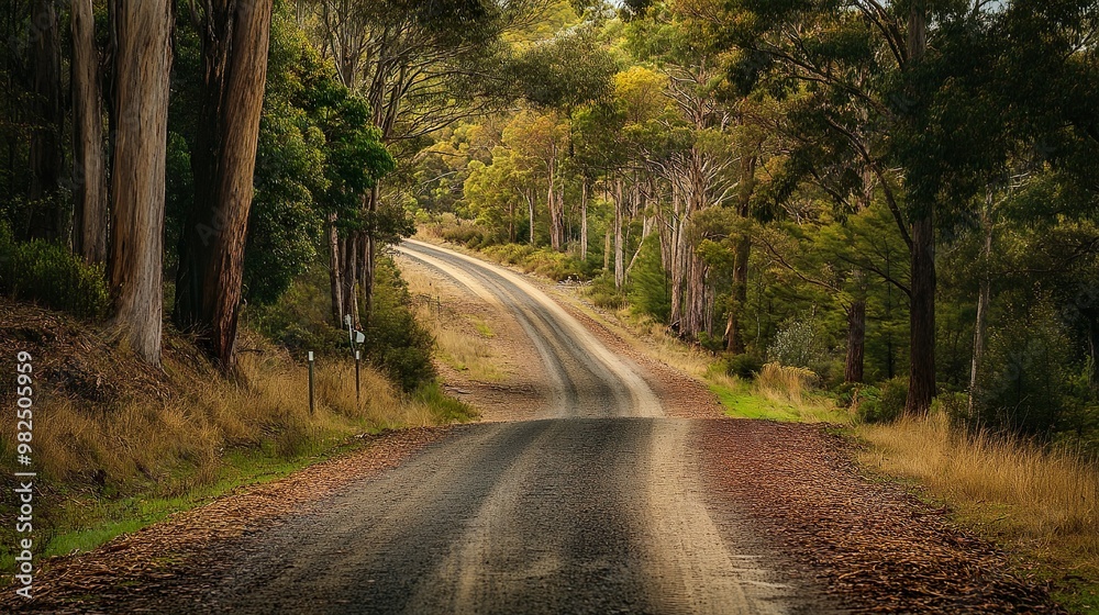 Fototapeta premium A road