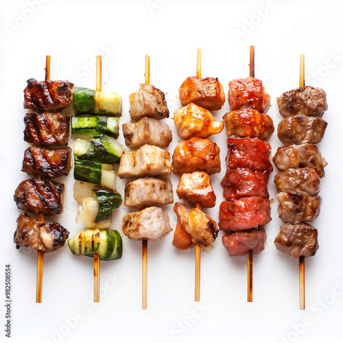 yakitori isolated