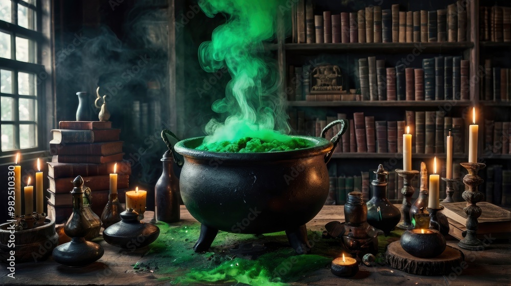 green magic potion green magic potion