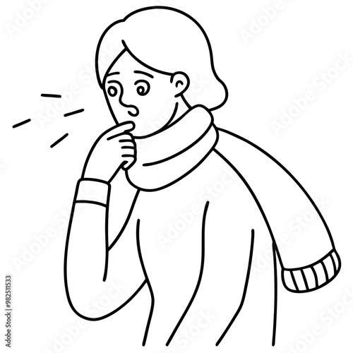 To catch a cold 