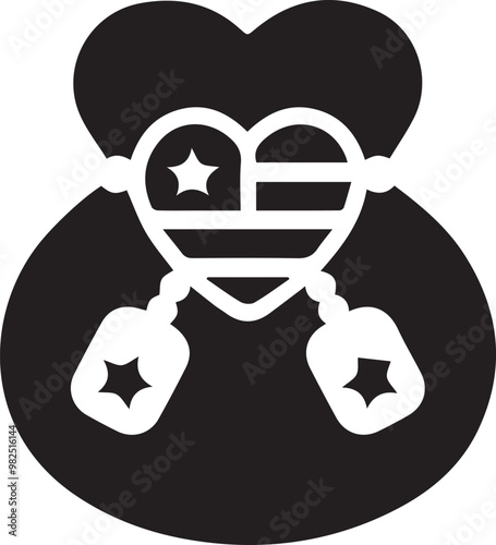 Love icon symbol vector image illustration
