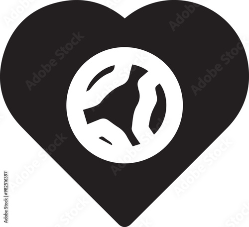 Love icon symbol vector image illustration

