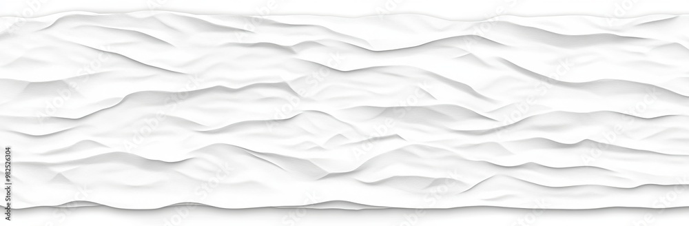 Fototapeta premium Embroidered seamless border made from washi paper texture. Recycled homespun asian ribbon trim used for stationery, fashion edging. Embroidered washi paper texture seamless border pattern.