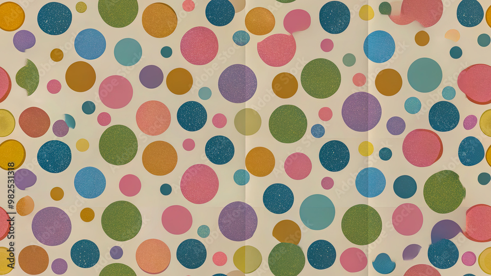 seamless dots pattern with polka dots seamless dots pattern with polka dots