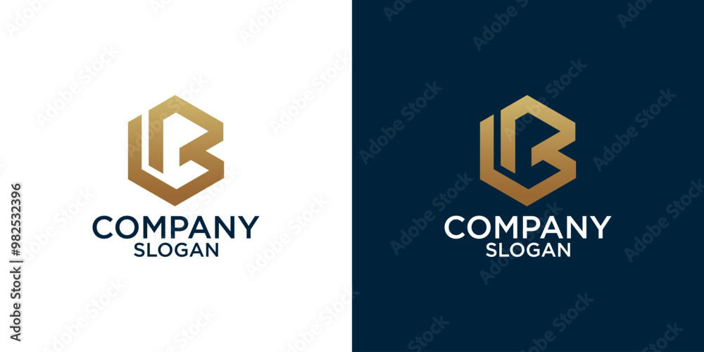 initial b abstract monogram logo vector design initial b abstract monogram logo vector design