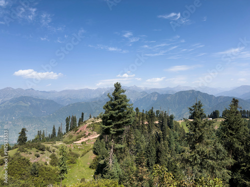 View from Shogran Valley, Khyber Pakhtunkhwa, Pakistan photo