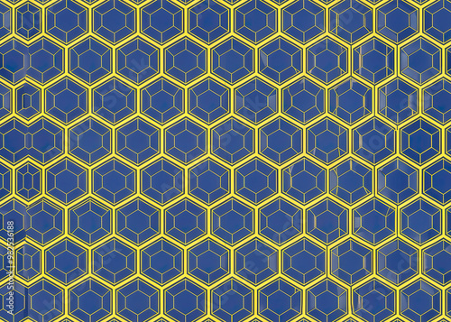 pattern with tiles