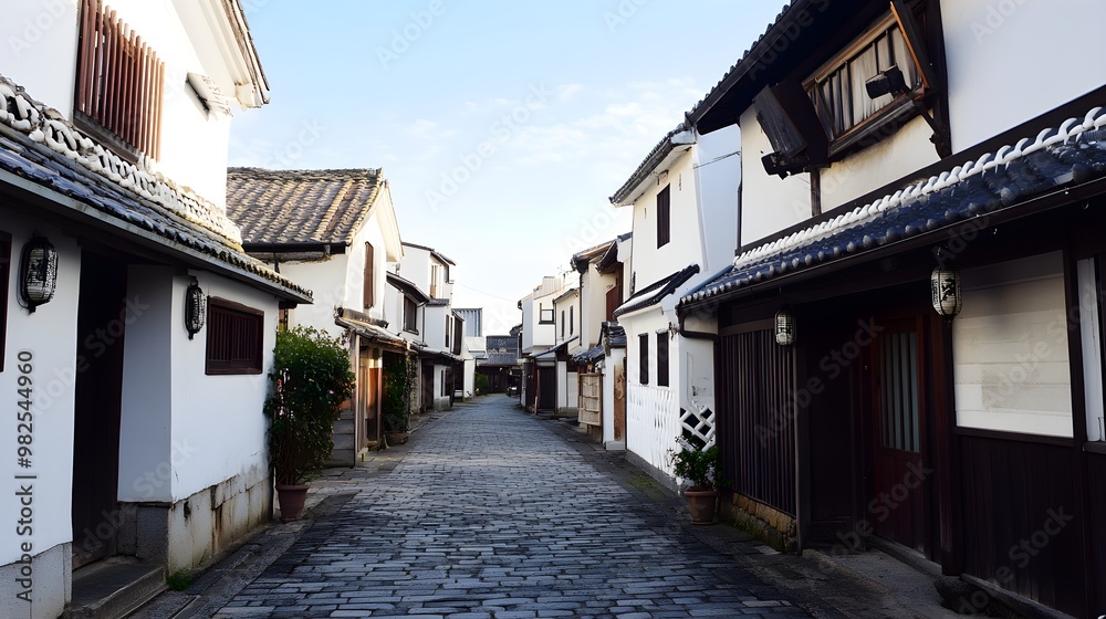 Fototapeta premium Bikan Historical Quarter, Kurashiki, Okayama Prefecture, Japan