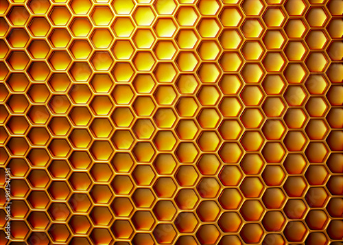 background with honeycomb