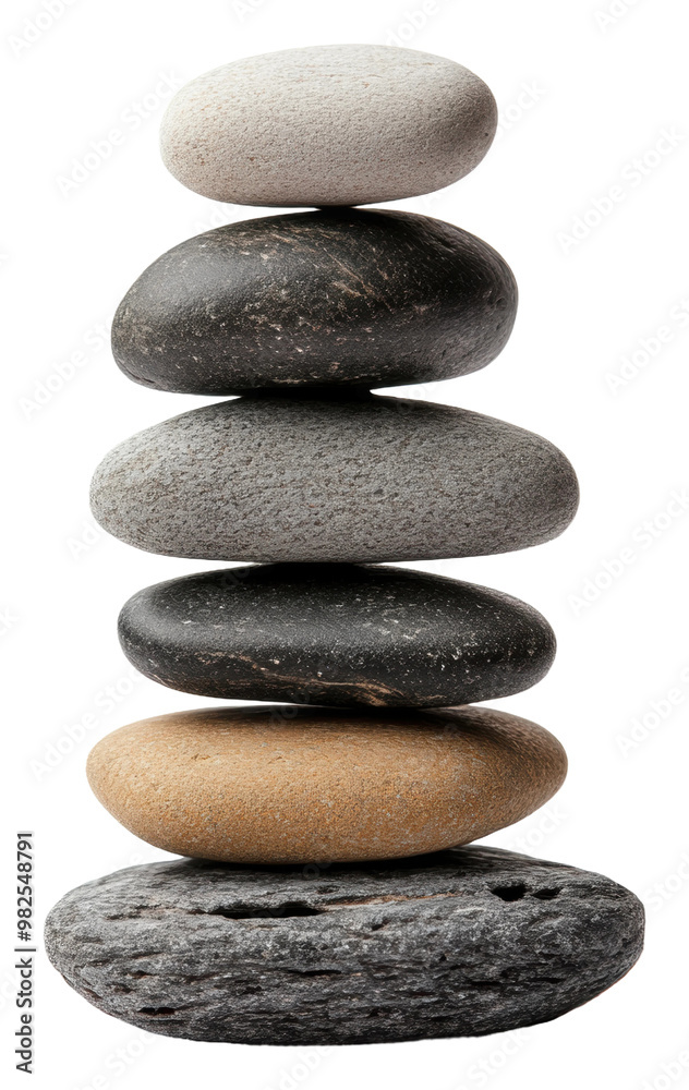 PNG Balanced arrangement of smooth stones in harmony PNG Balanced arrangement of smooth stones in harmony