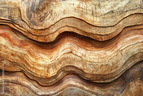 Abstract Wood Texture: Flowing Lines and Layered Patterns --chaos 10 --ar 3:2 --style raw --v 6.1 Job ID: c5a1f901-a009-4c78-999f-f7d0b45d2012 photo