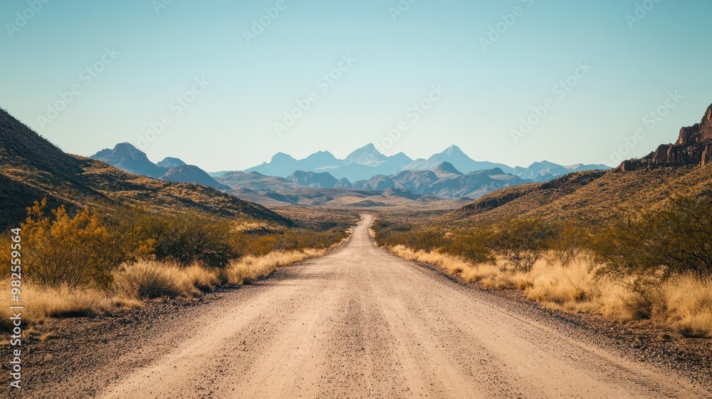 A Long, Winding Road Through the Desert A Long, Winding Road Through the Desert