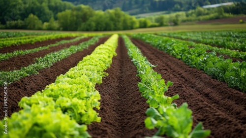 Applications of agriculture science in developing new farming methods.