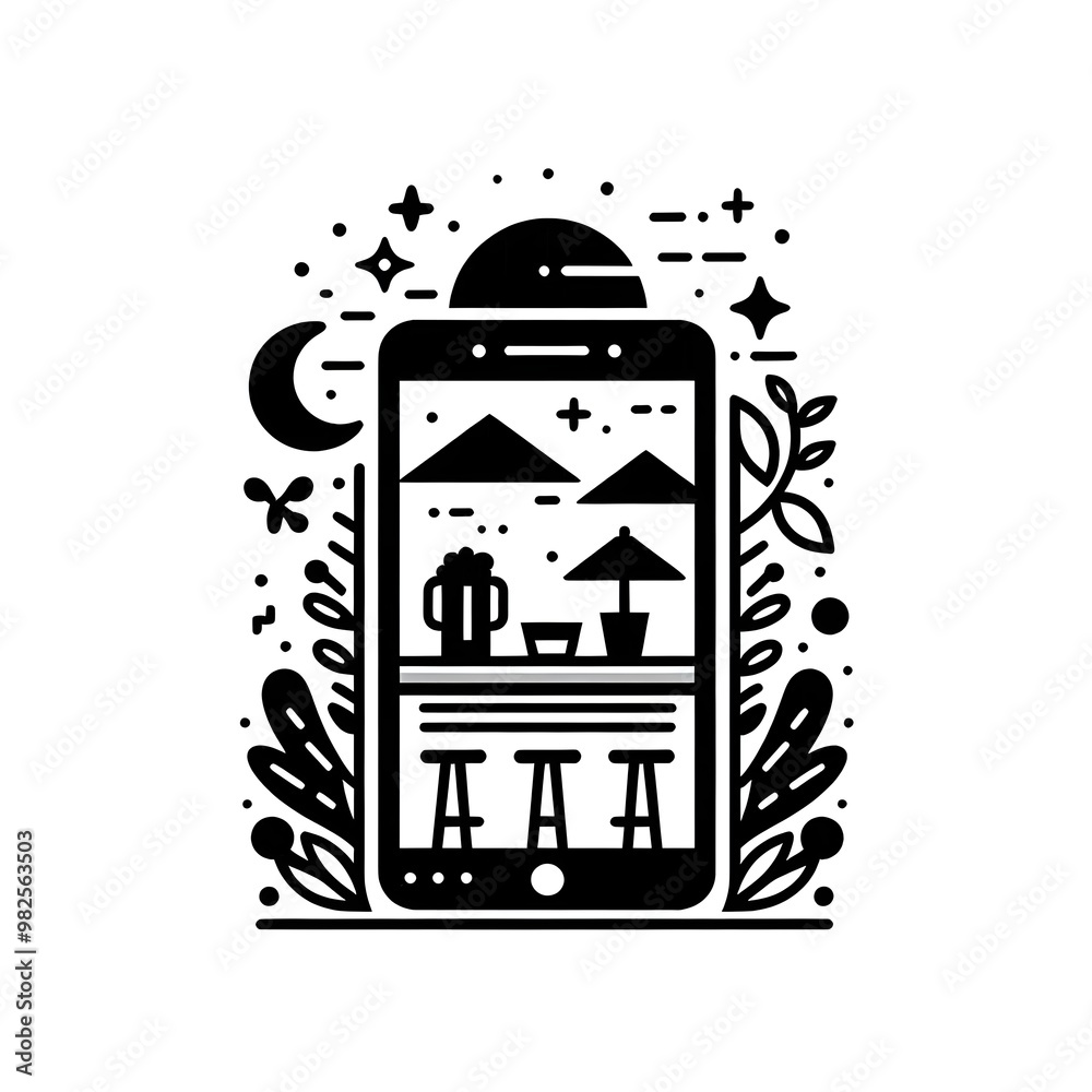 bar advertising in mobile phone, mobile bar logo bar advertising in mobile phone, mobile bar logo