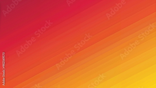 Abstract Gradient Background in Red and Yellow