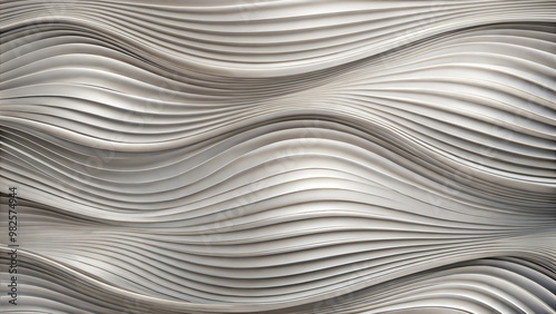 Minimalist wave background with soft undulating lines for modern design aesthetics