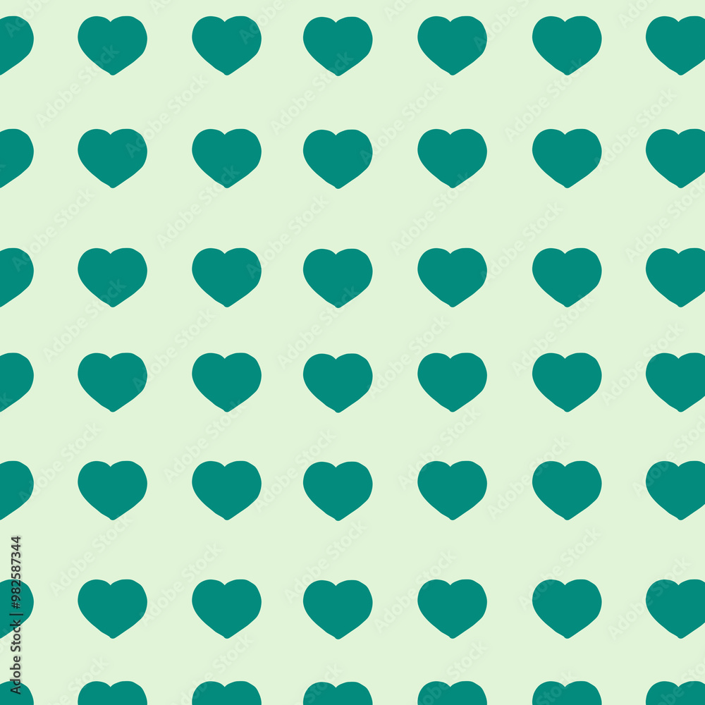 seamless pattern with hearts seamless pattern with hearts