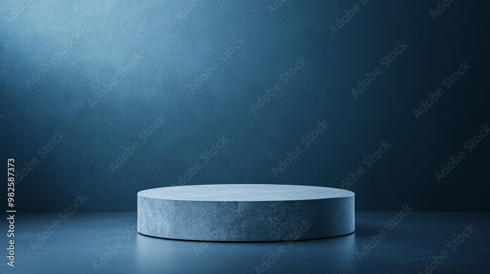 3D circular black marble modern minimalist product booth
3D circular black marble modern minimalist product booth
