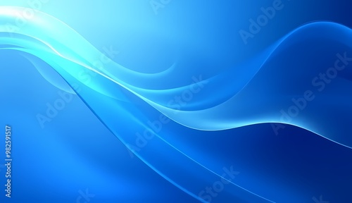 abstract blue wave background