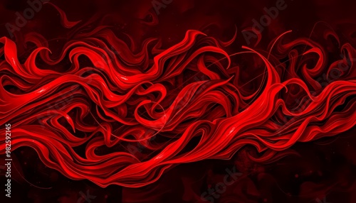 abstract red background