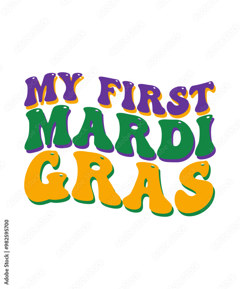Fototapeta premium Mardi Gras SVG Bundle, Mardi Gras Svg Bundle, Fat Tuesday Carnival Svg, Mardi Gras Shirt Svg, Silhouette Cricut,Mardi Gras Cut Download file