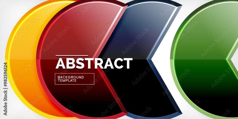 Trendy round shapes with triangular angle design element. Vector Illustration For Wallpaper, Banner, Background, Card, Book Illustration, landing page Trendy round shapes with triangular angle design element. Vector Illustration For Wallpaper, Banner, Background, Card, Book Illustration, landing page