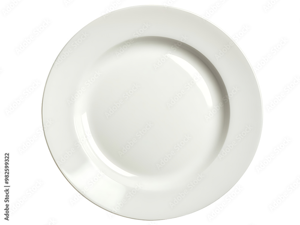 white plate Isolated on white or transparent background white plate Isolated on white or transparent background