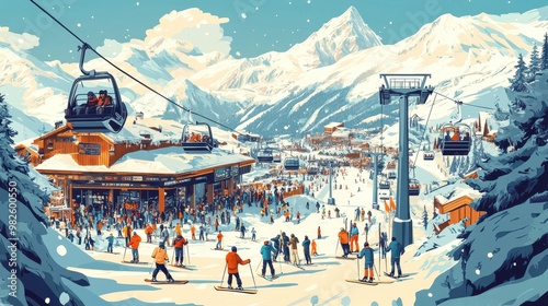 Skiing in the French Alps: A Winter Wonderland