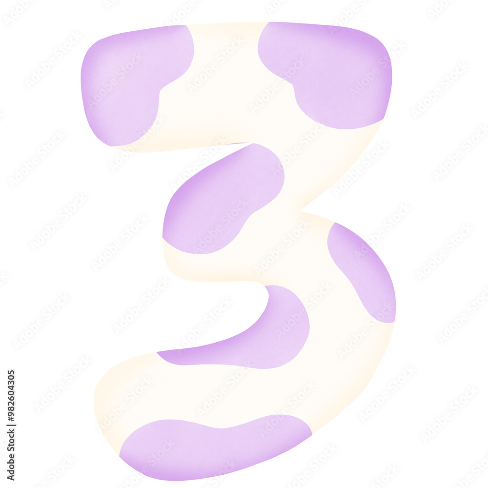purple cow skin alphabet and number purple cow skin alphabet and number