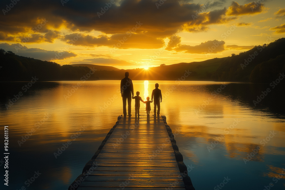 Fototapeta premium Family Dock