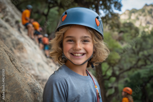 Family Rock Climbing