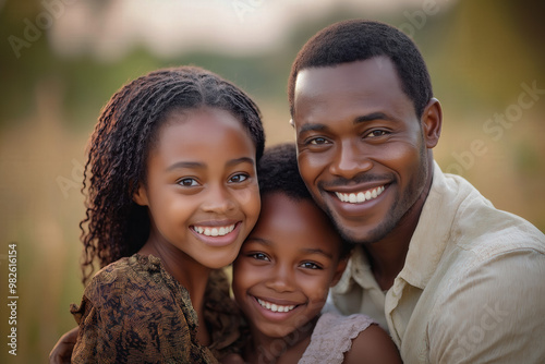 South African Black Family