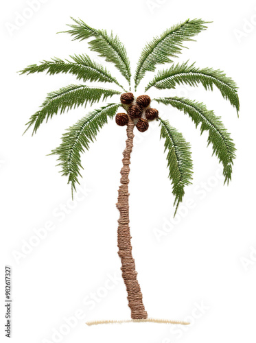 PNG Tree plant arecaceae drawing. photo