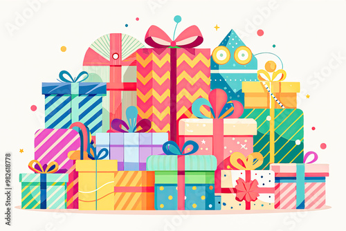 card with gifts