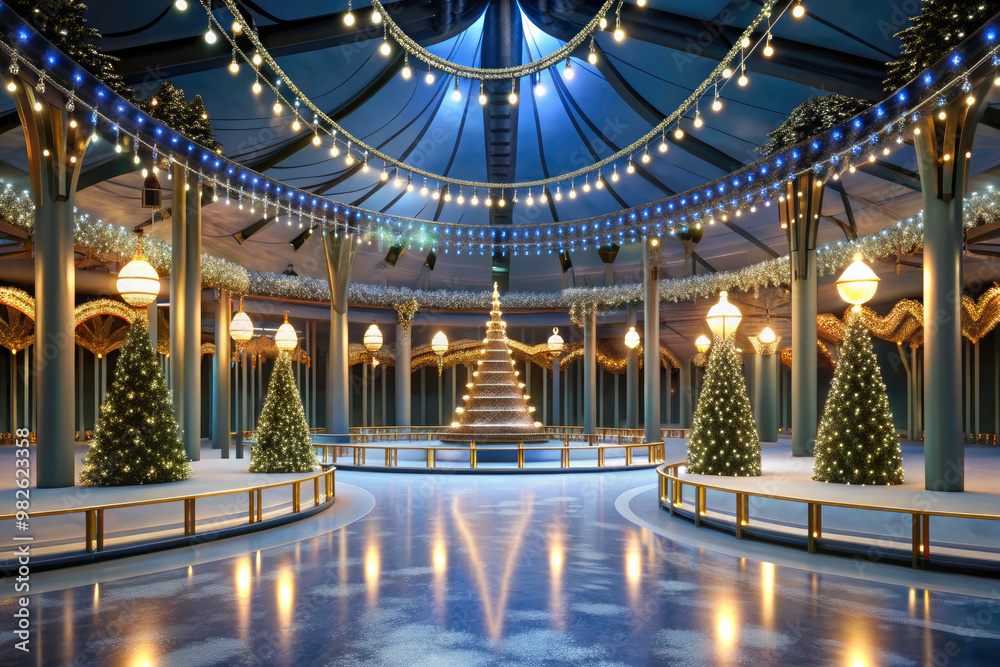 Obraz premium blue mosque country