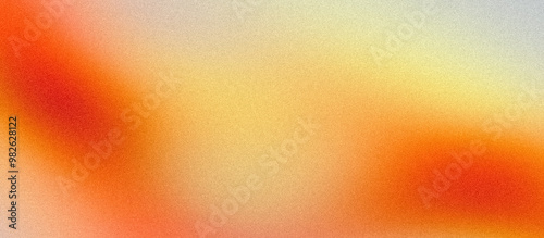 Vibrant grainy yellow orange green color gradient long backdrop design background, vibrant poster noise texture banner, cover header backdrop design