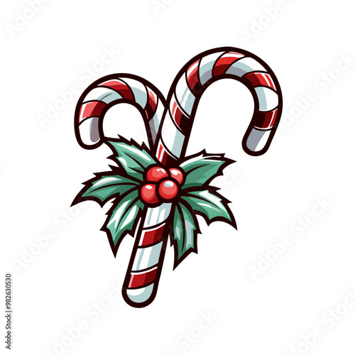 Christmas candy cane